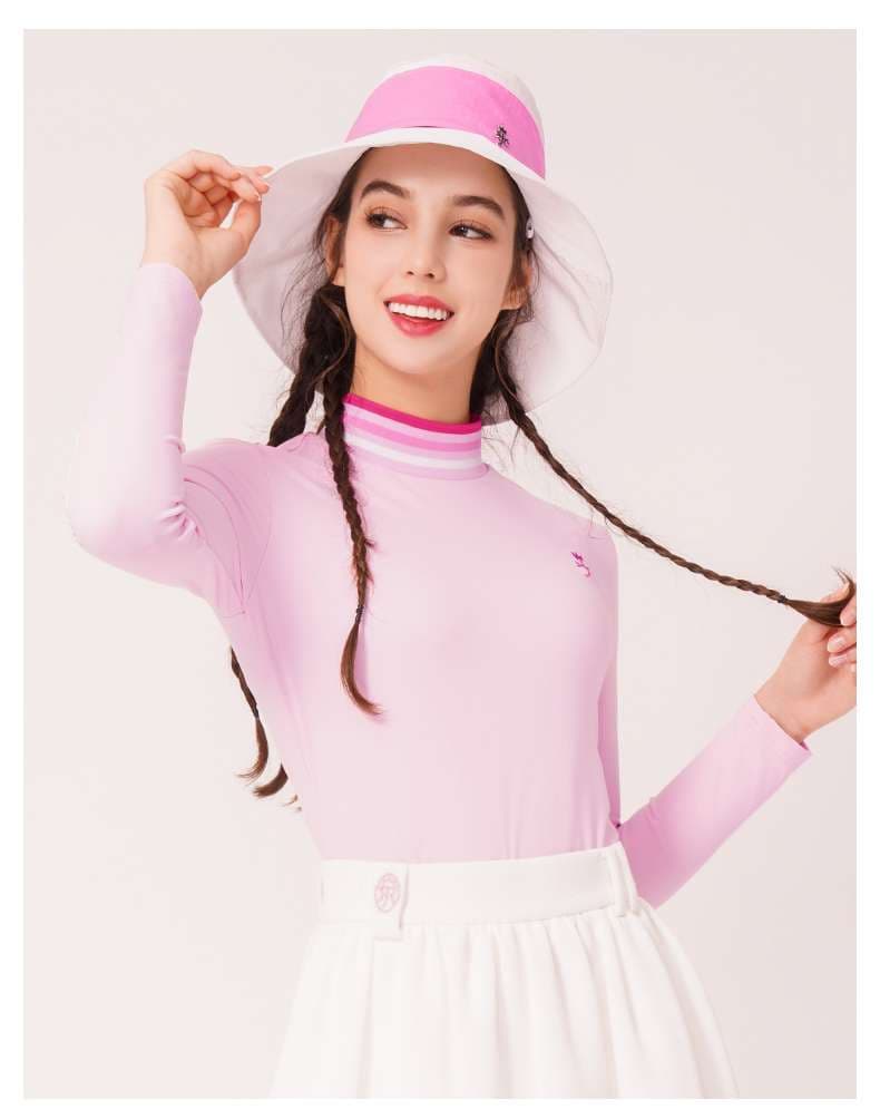 ロングTシャツ　スポーティーエレガンスロングスリーブトップス