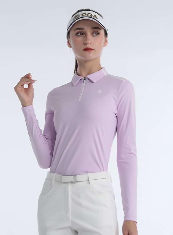 ロングTシャツ　ゴルフ高機能ポロシャツ