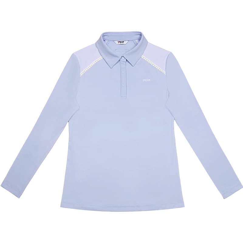 ロングTシャツ　スポーティーエレガンスポロシャツ