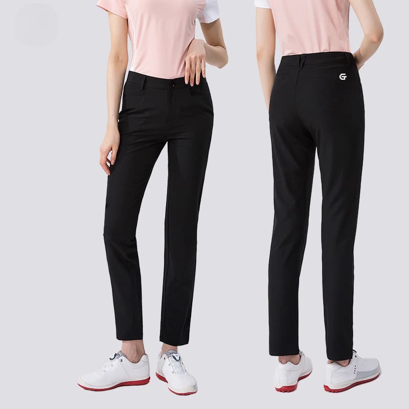 ロングパンツ　スタイリッシュストレッチスポーツパンツ