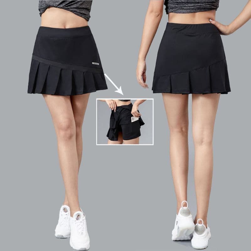 レギンス　スカート付スポーツレギンス