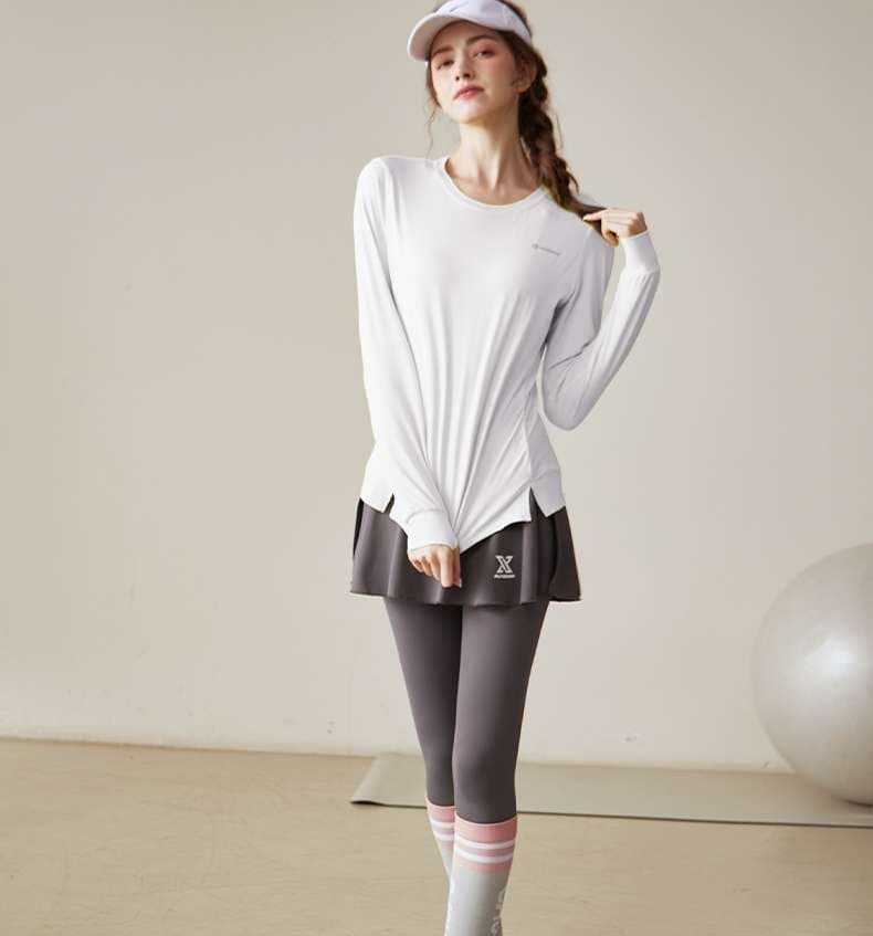 ロングTシャツ　アスリート向け快適ロングTシャツ