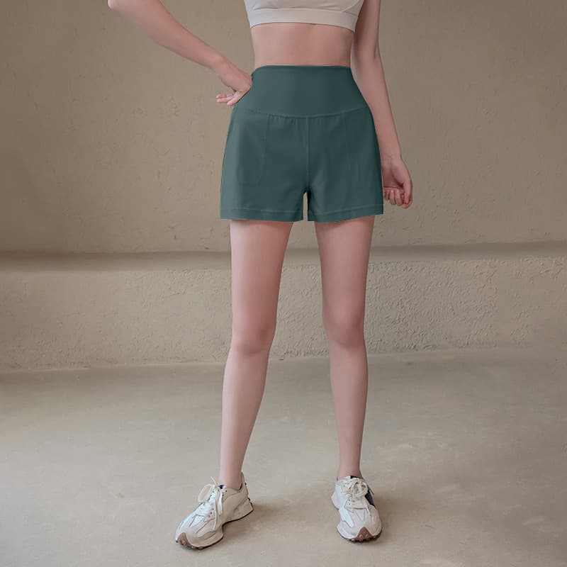 ショートパンツ　スポーツ用ヨガショートパンツ