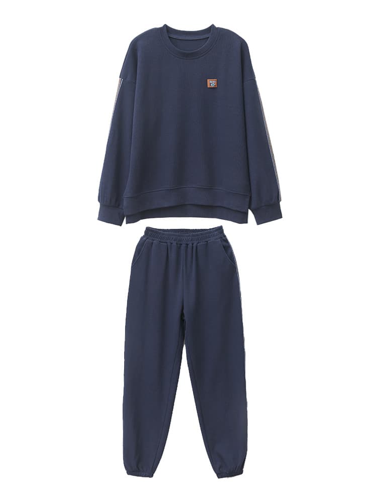 セットアップ　ゆったりカジュアルスポーツウェアセット