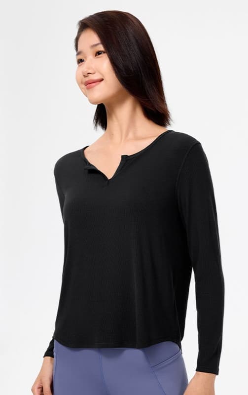ロングTシャツ　究極の快適さスポーツロングティーシャツ