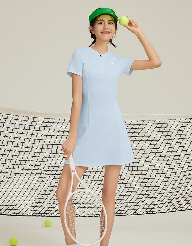 セットアップ レディーススポーツウェア スポーティゴルフワンピース