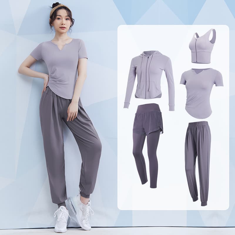 セットアップ　5点セット快適フィットスポーツウェア