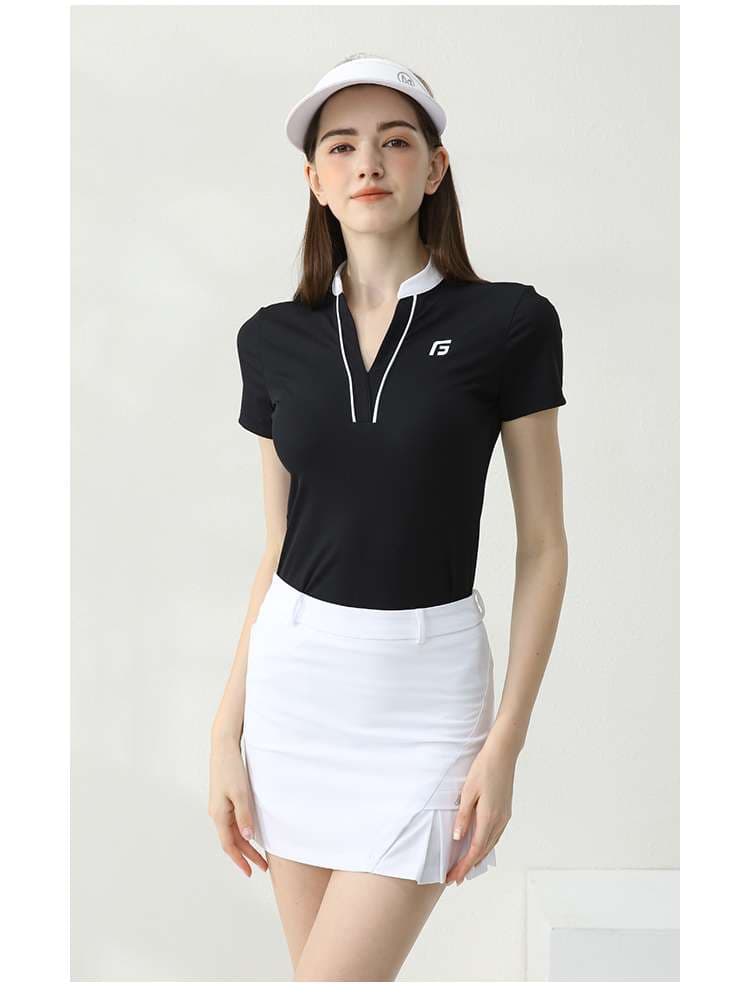 Tシャツ　快適ゴルフ用半袖ポロシャツ