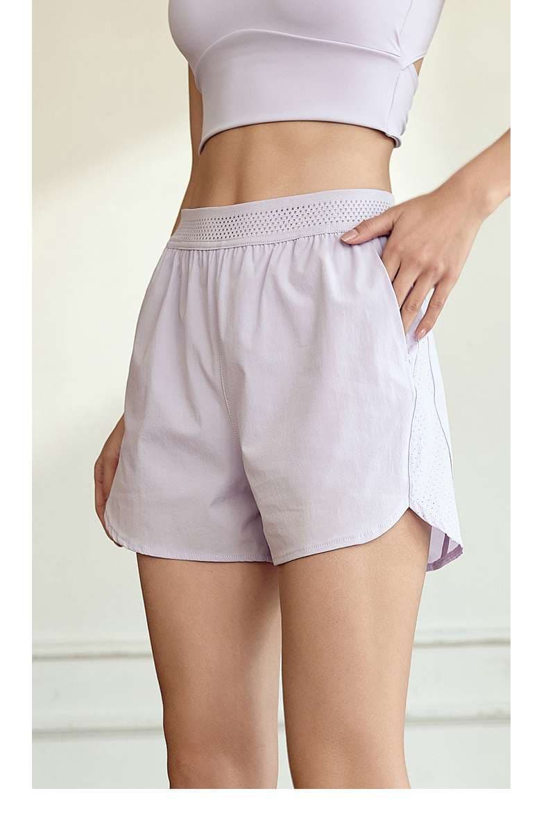 ショートパンツ　通気性抜群軽量ワークアウトパンツ