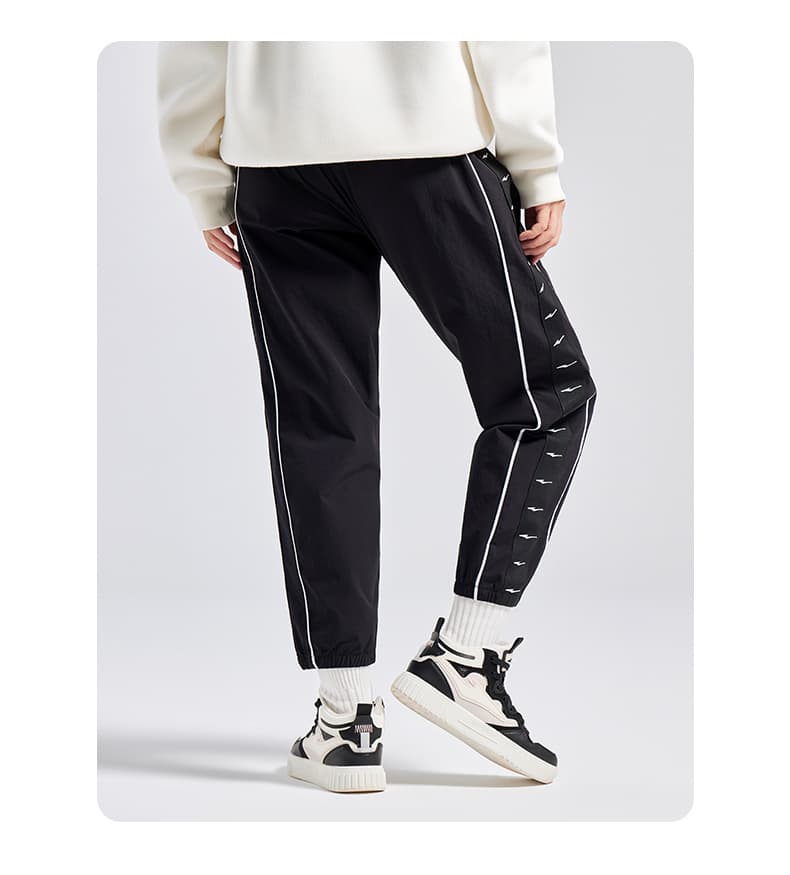 ロングパンツ レディーススポーツウェア サイドライン入りジョガーパンツ