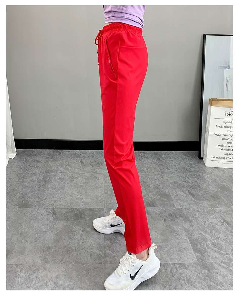 ロングパンツ　スリムフィットジョガーパンツ