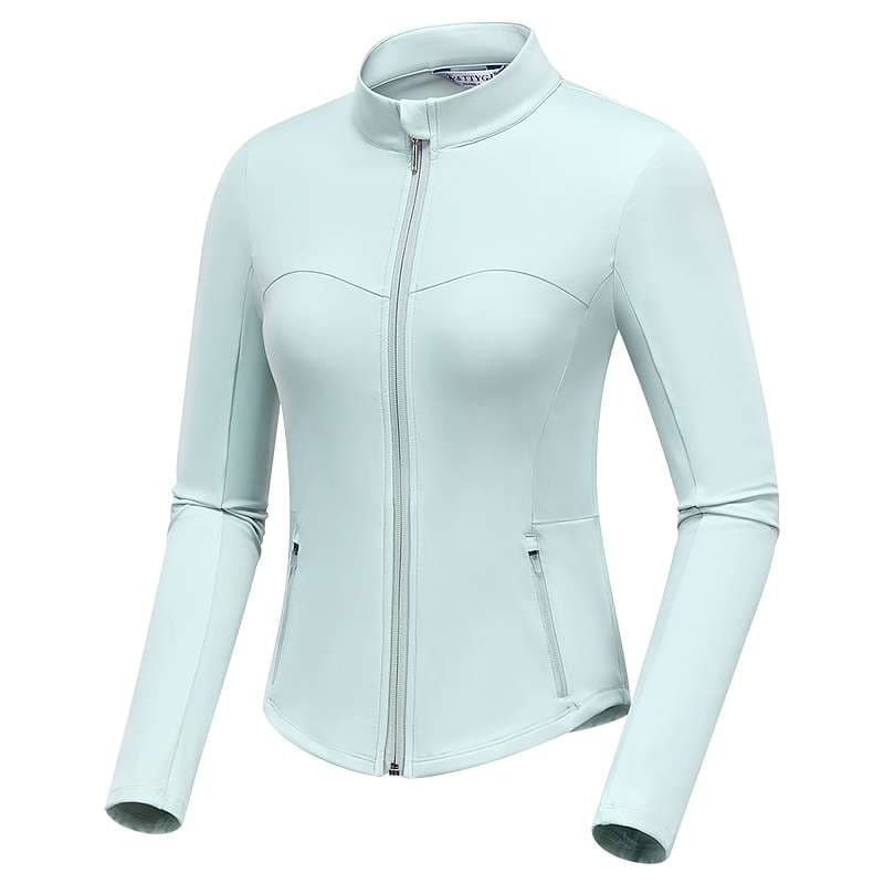 ジャケット　スポーティハイネックジップアップウェア