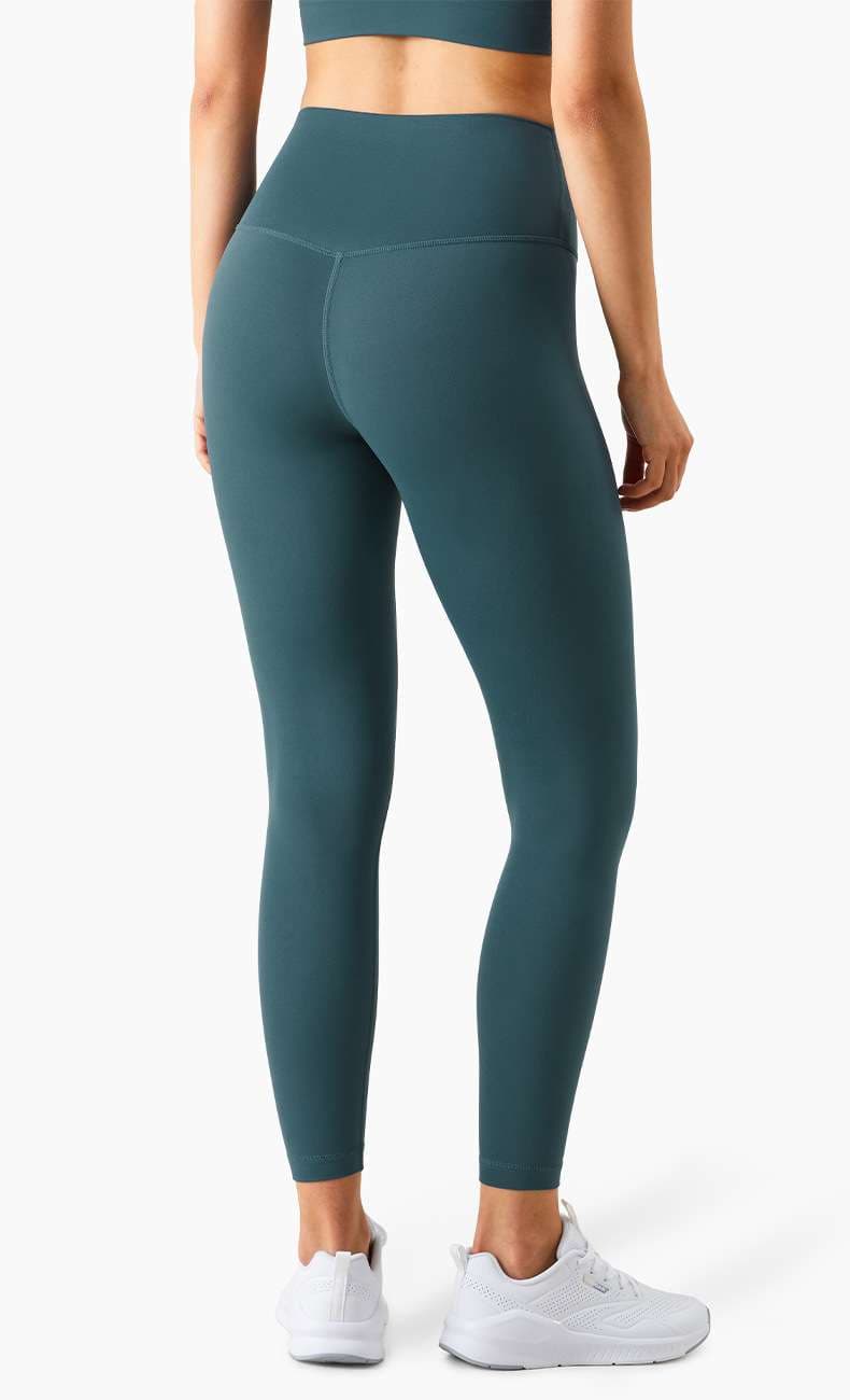レギンス　ハイウエストストレッチレギンス