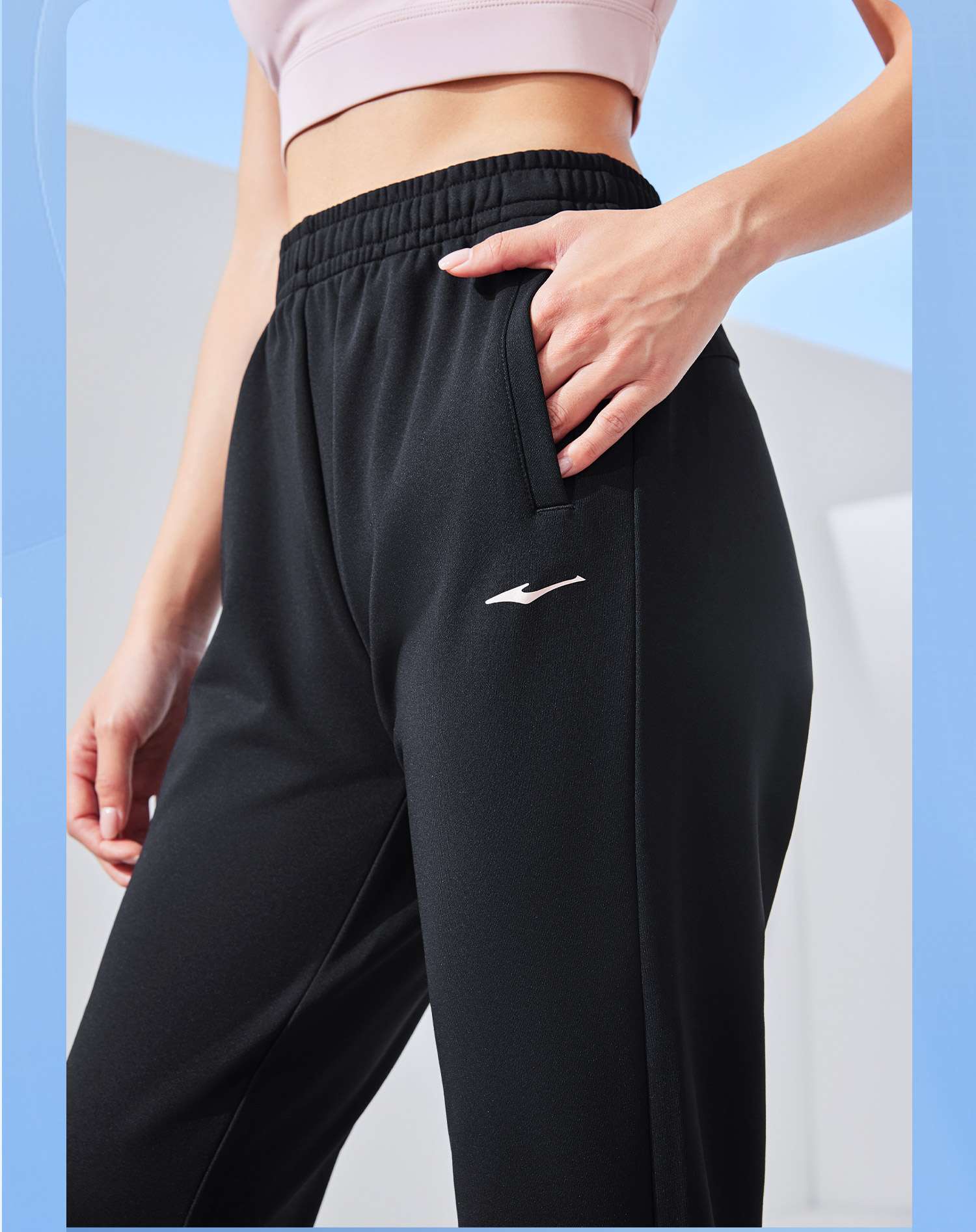 ロングパンツ　アスリートストレッチロングパンツ