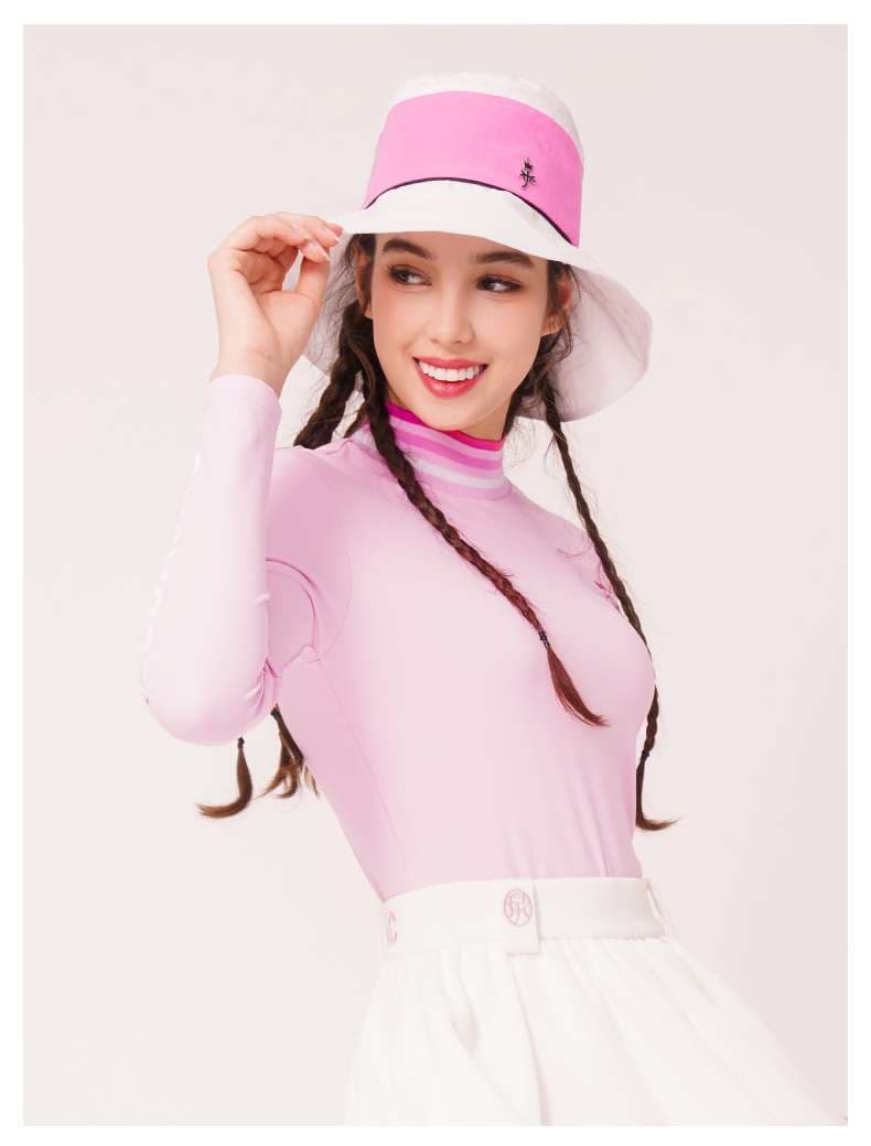 ロングTシャツ　スポーティーエレガンスロングスリーブトップス