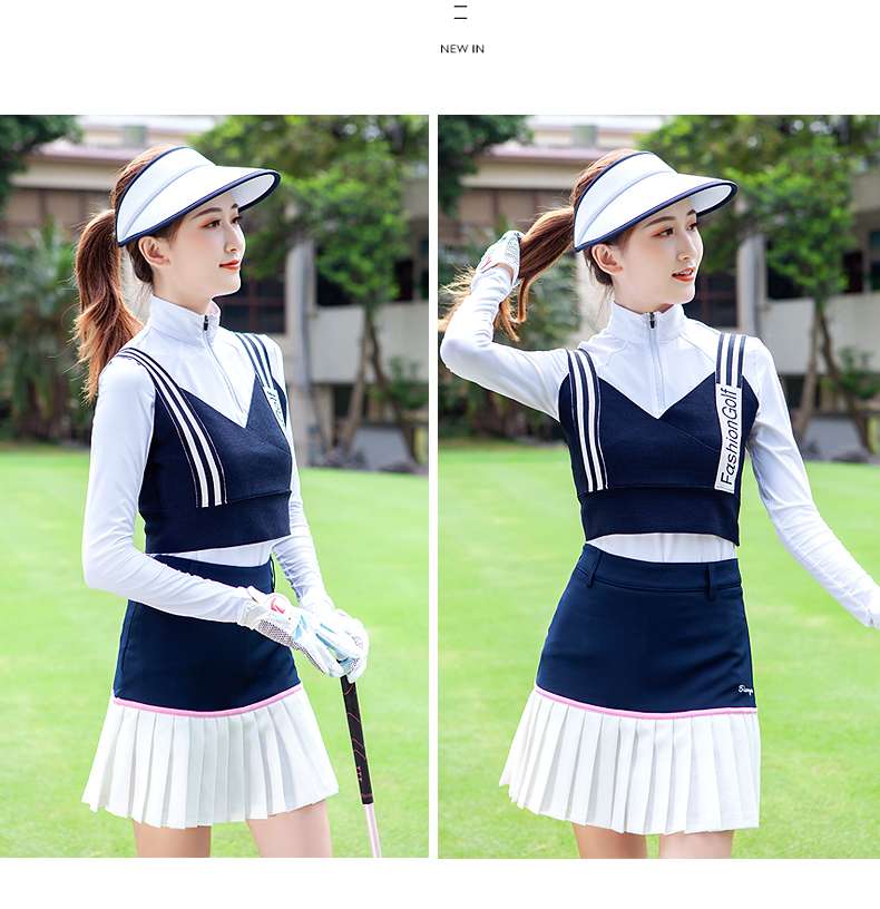 セットアップ　ゴルフウェアタンクトップセット