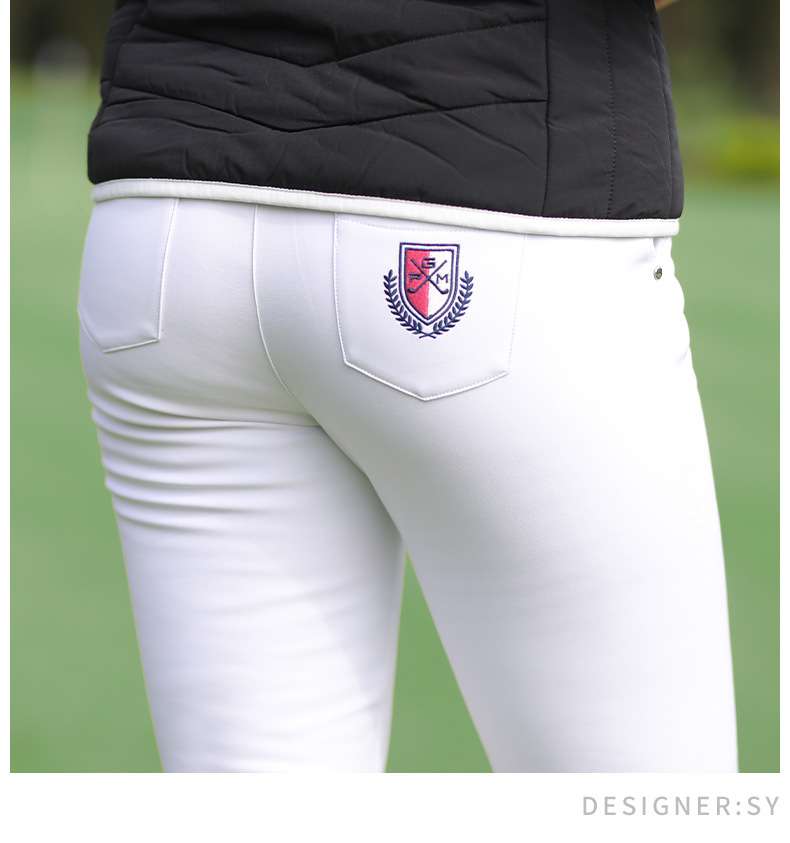 ロングパンツ　ゴルフウェアレディースストレッチパンツ