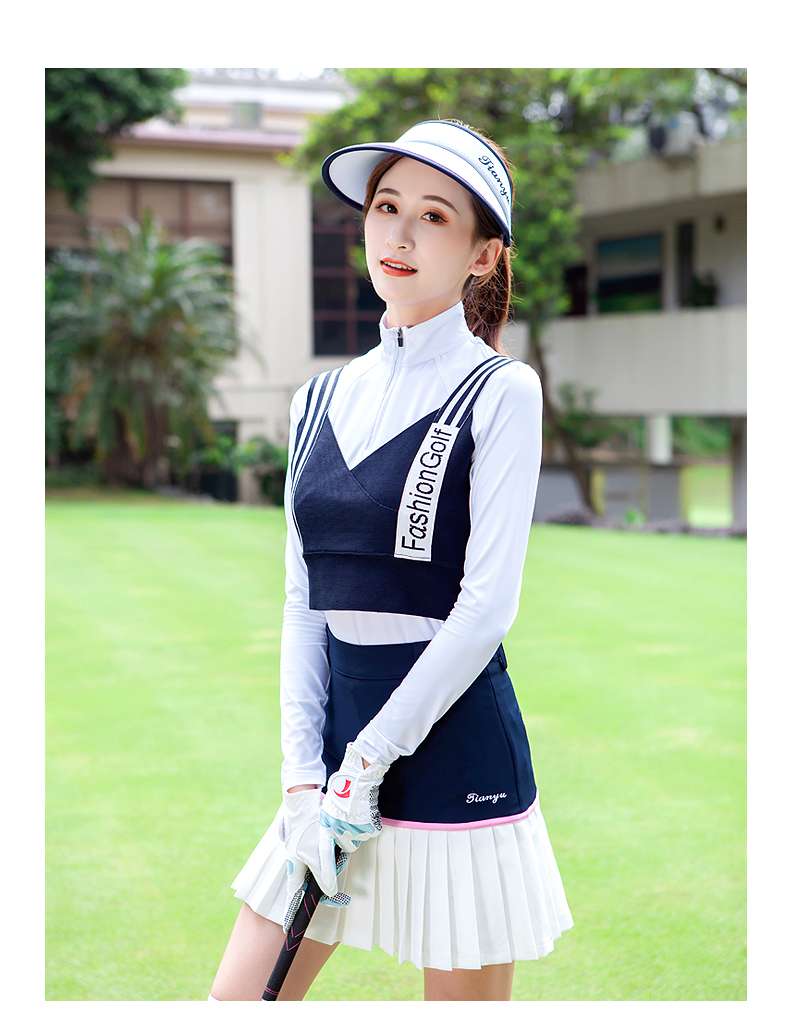 セットアップ　ゴルフウェアタンクトップセット