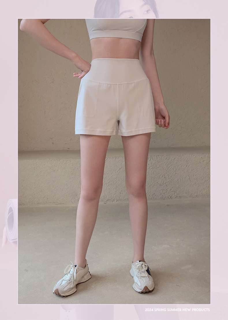 ショートパンツ　スポーツ用ヨガショートパンツ