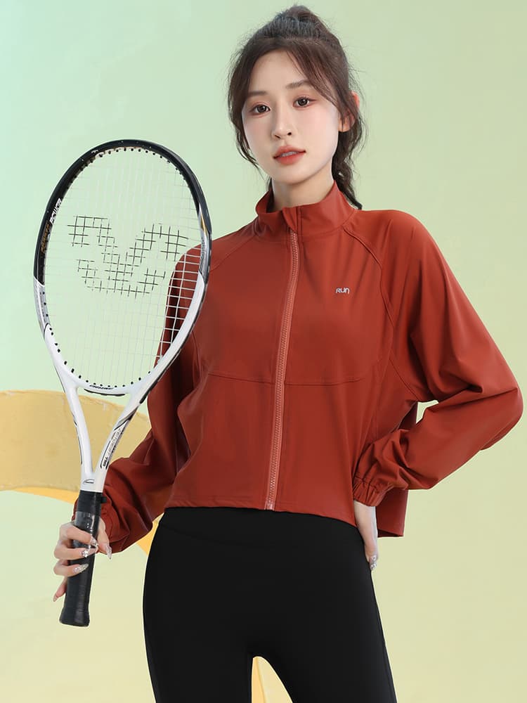 ジャケット　シンプルスタイリッシュスポーツジャケット