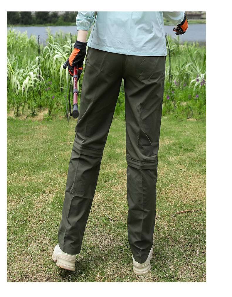 ロングパンツ　アウトドア向け快適ストレッチパンツ
