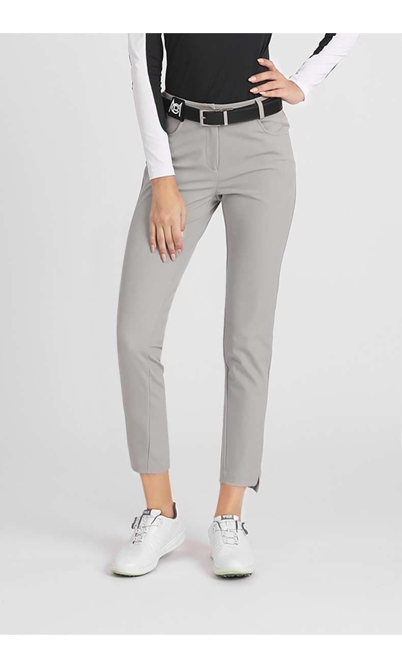 ロングパンツ　ゴルフ用スリムフィットアンクルパンツ