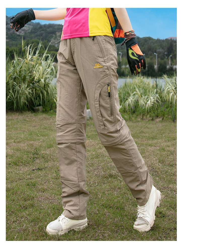 ロングパンツ　アウトドア向け快適ストレッチパンツ