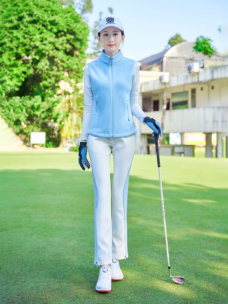 ジャケット レディーススポーツウェア ゴルフ用軽量保温ジャケット
