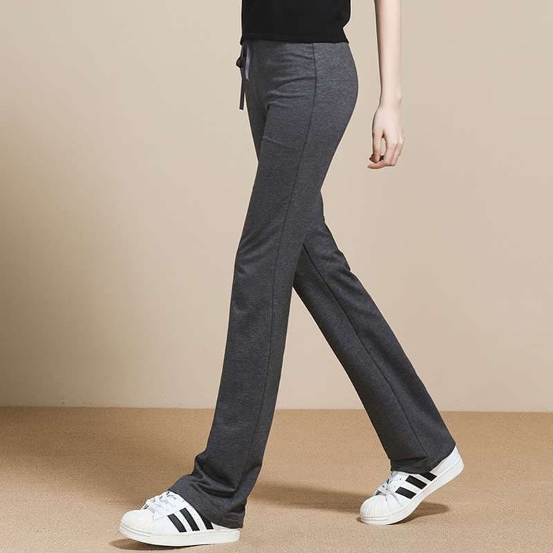ロングパンツ　スポーティーストレートパンツ