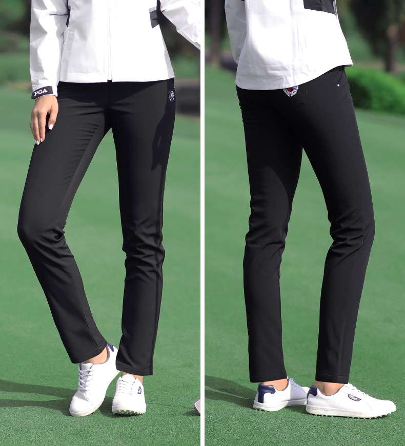 ロングパンツ　ゴルフウェアレディースストレッチパンツ