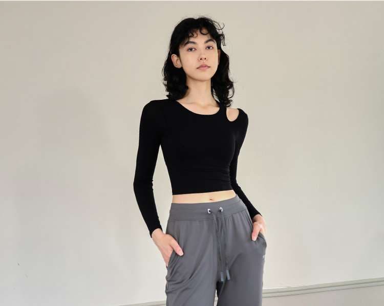 ロングTシャツ　フィット感抜群ロングTシャツ