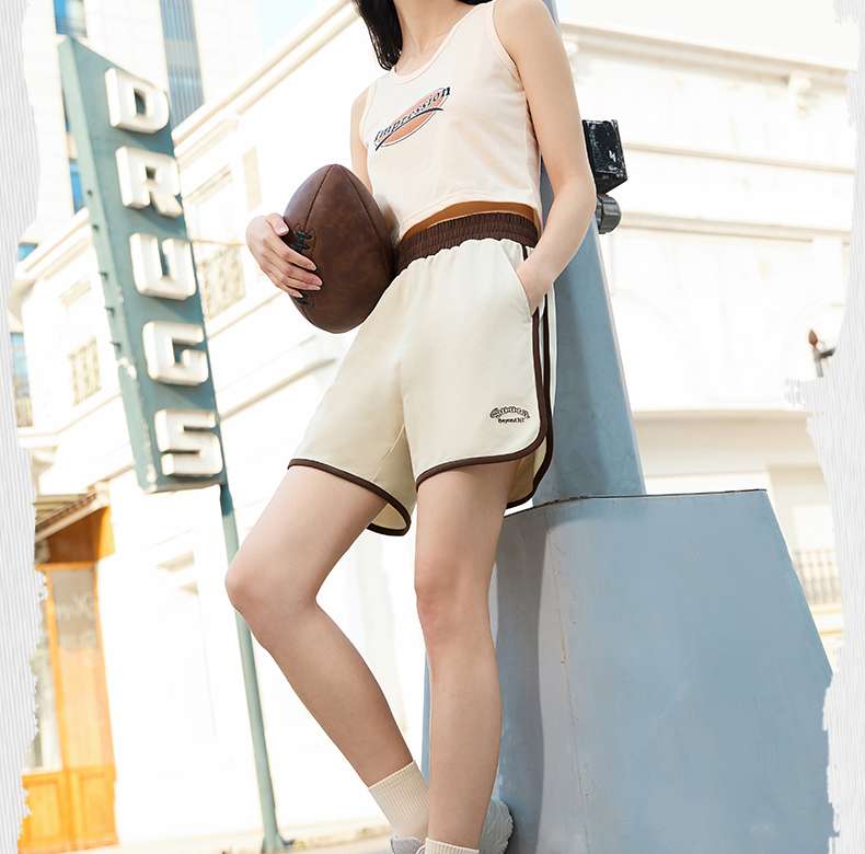 ショートパンツ　スポーティー快適ショートパンツ