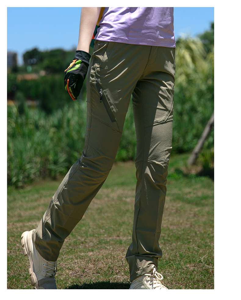 ロングパンツ　アウトドア向け多機能ロングパンツ