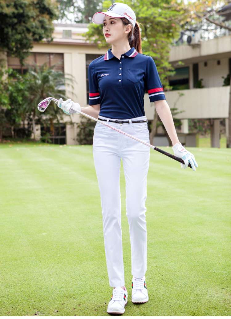Tシャツ　スタイリッシュゴルフポロシャツ
