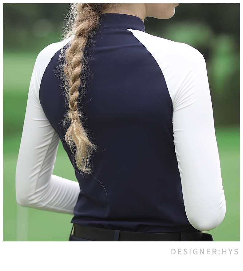 ロングTシャツ　スポーティーコ゚ルファー用長袖シャツ