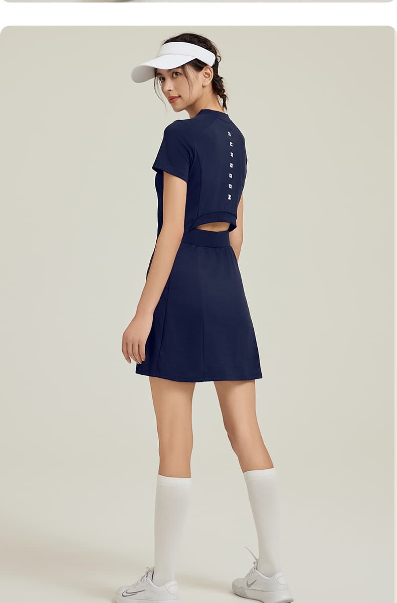 セットアップ レディーススポーツウェア スポーティゴルフワンピース