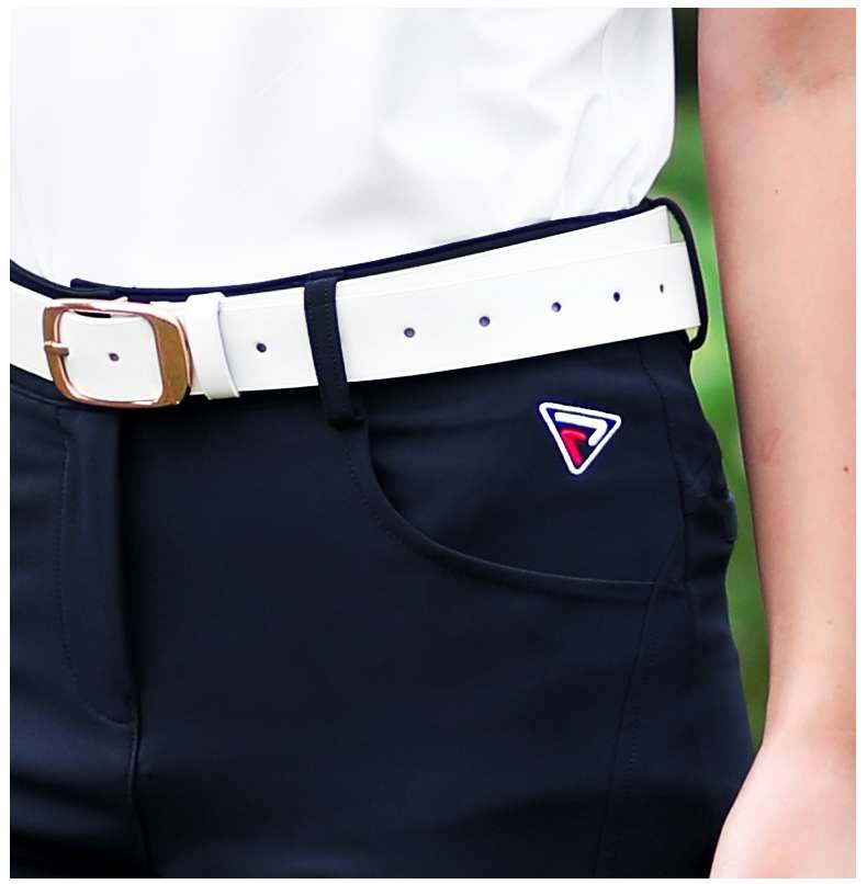 ロングパンツ　ゴルフ向け美脚ストレッチパンツ