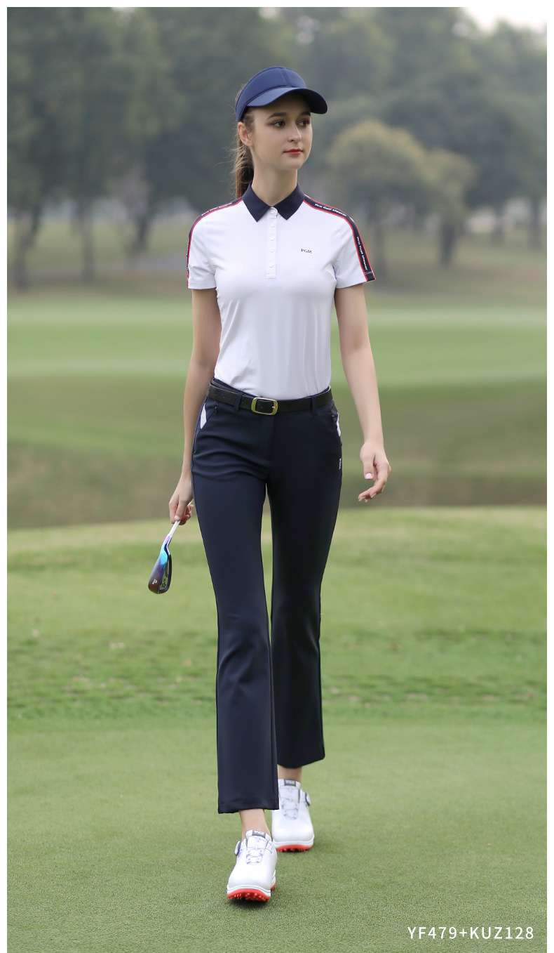 ロングパンツ　ゴルファー定番スタイルストレッチパンツ