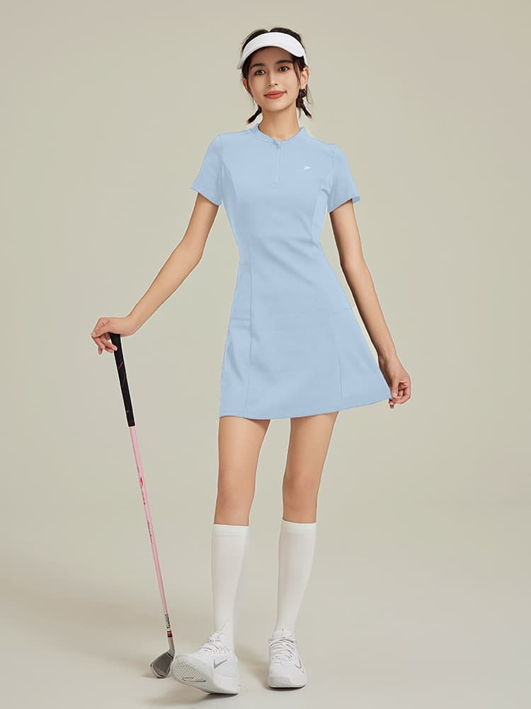 セットアップ レディーススポーツウェア スポーティゴルフワンピース