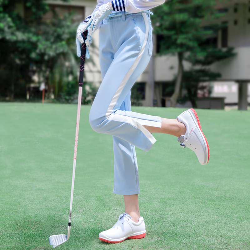 ロングパンツ　ゴルフ用スリムフィットパンツ