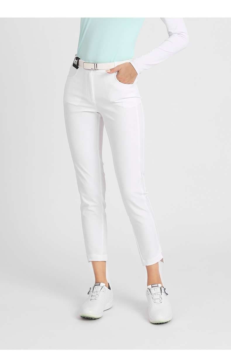 ロングパンツ　ゴルフ用スリムフィットアンクルパンツ