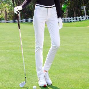 ロングパンツ　スリムフィットゴルフパンツ