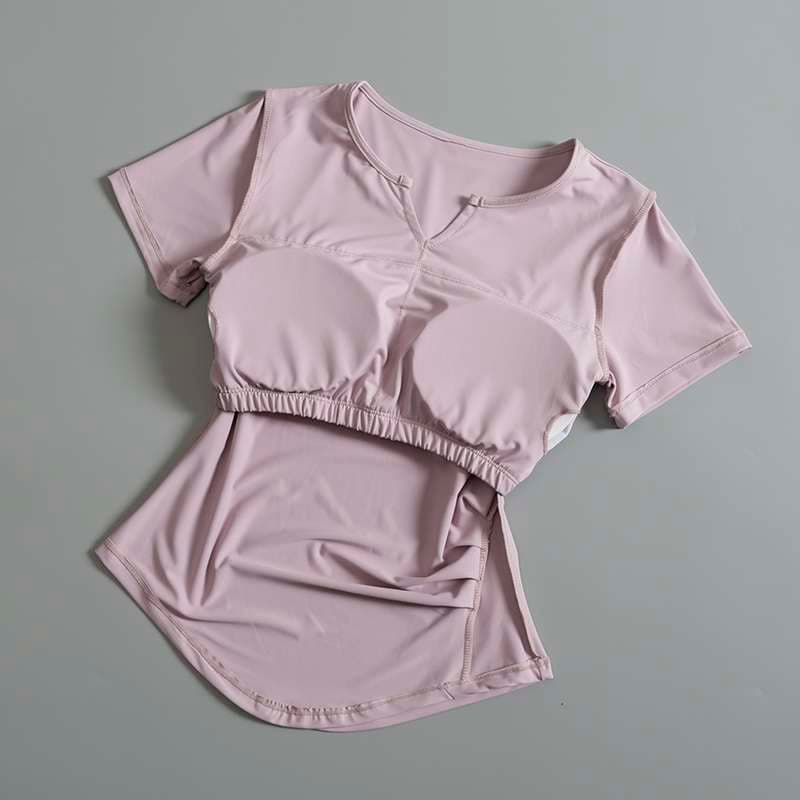 Tシャツ　しなやかフィットVネック半袖シャツ