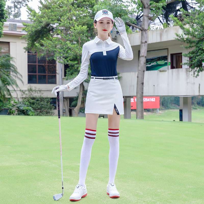 ロングTシャツ　スポーティーゴルフウェア