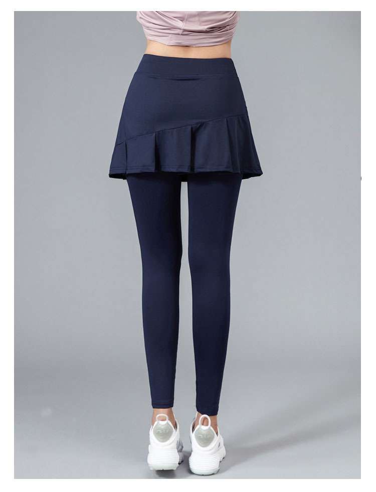 レギンス　スカート付スポーツレギンス