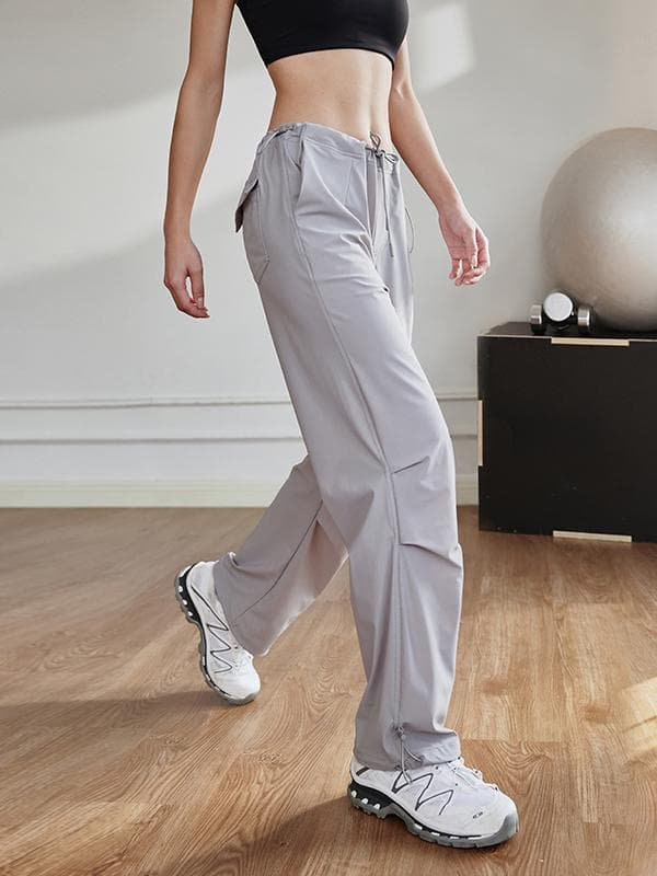 ロングパンツ レディーススポーツウェア なめらかストレートパンツ