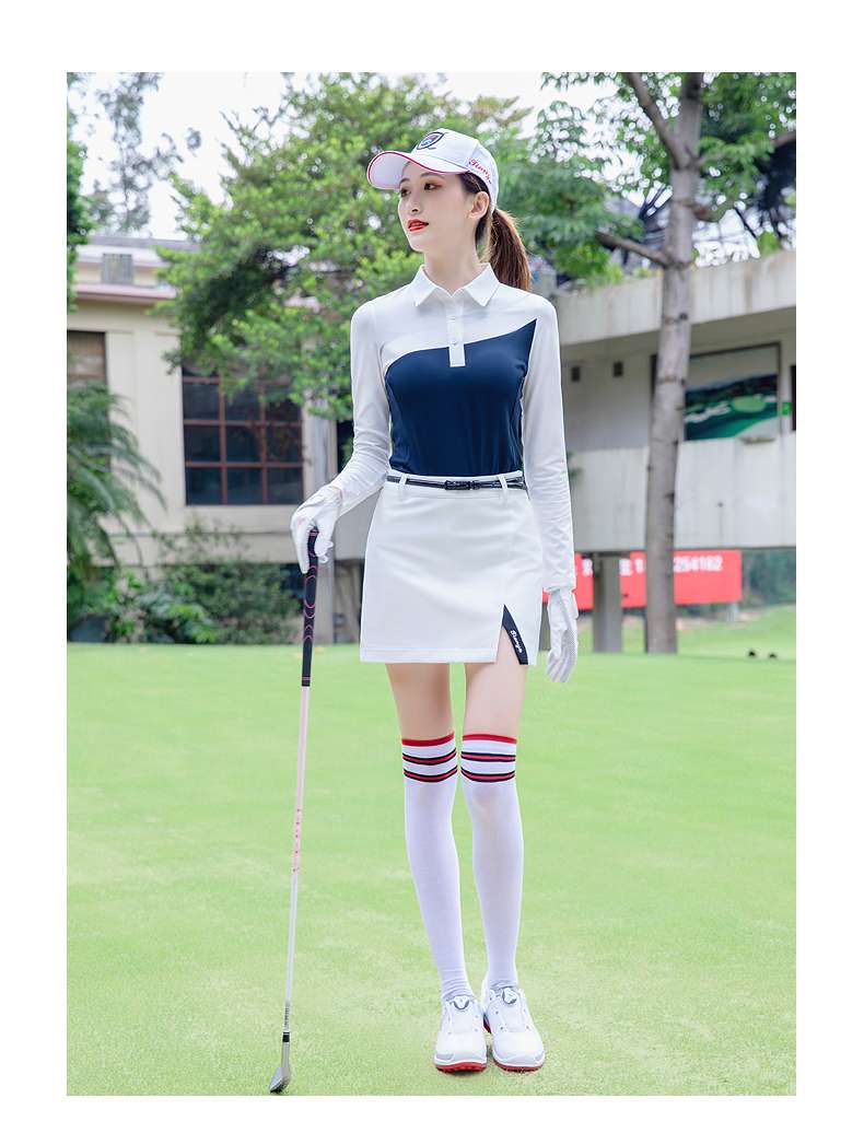 ロングTシャツ　スポーティーゴルフウェア