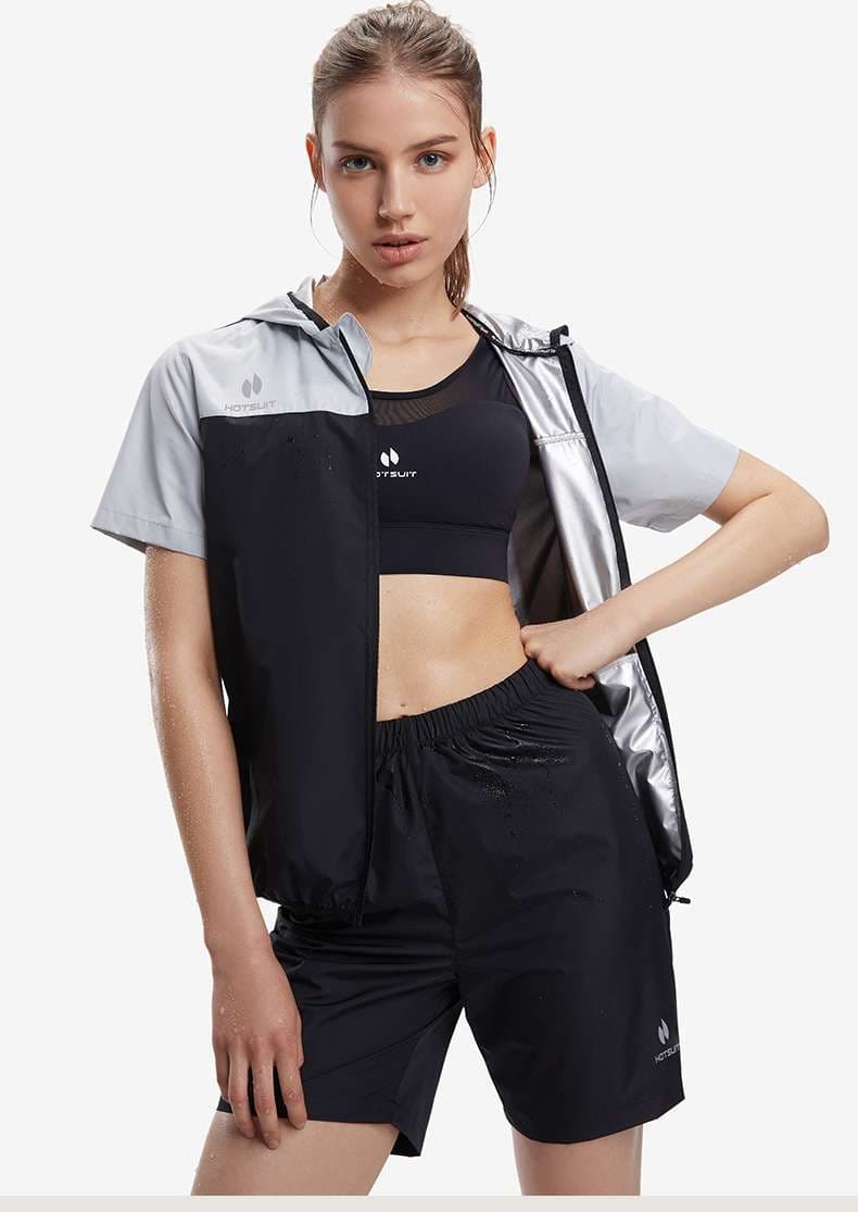 セットアップ　スポーティツーピースランニングウェアセット