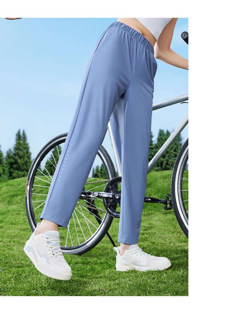 ロングパンツ　アクティブウェアストレッチパンツ