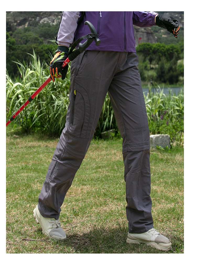 ロングパンツ　アウトドア向け快適ストレッチパンツ